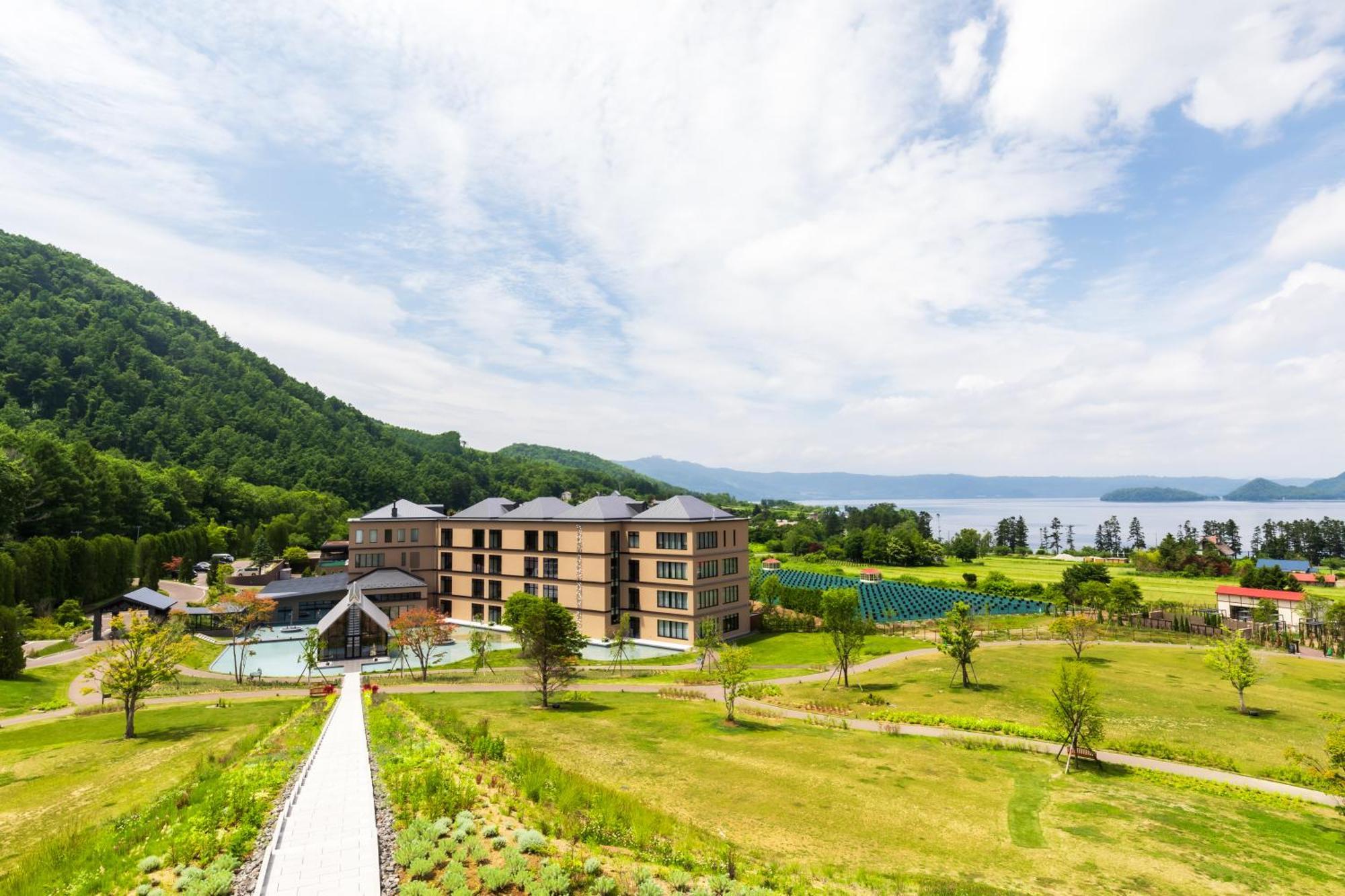 Lake Toya Tsuruga Resort Hikarinouta Toyako Esterno foto