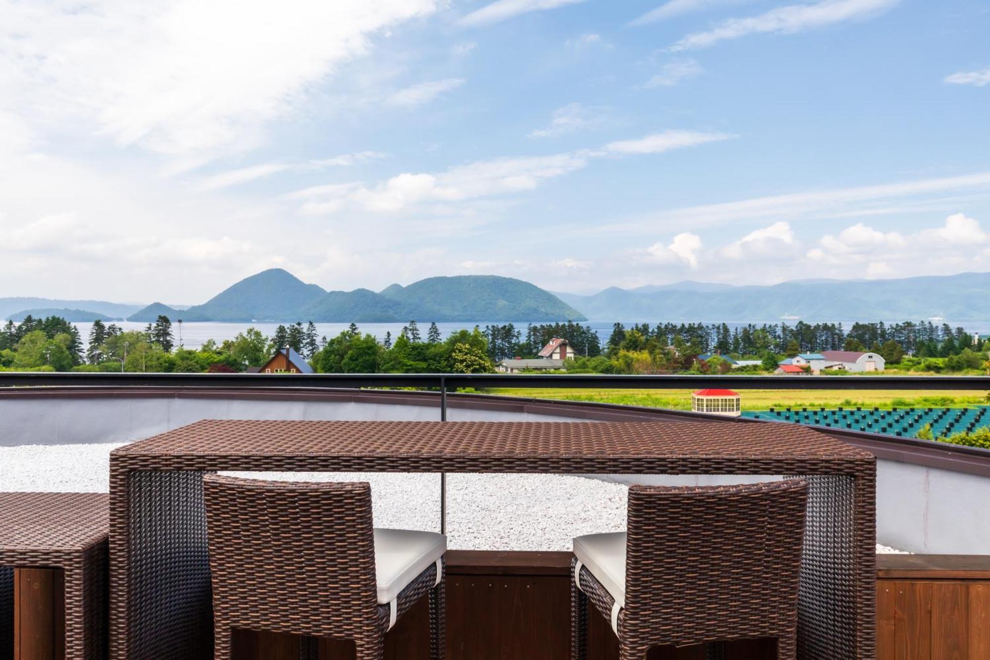 Lake Toya Tsuruga Resort Hikarinouta Toyako Esterno foto